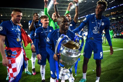 N’Golo Kante fue elegido como el mejor jugador de la final de Champions League.
