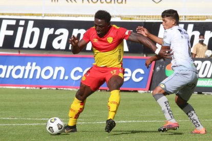 El delantero Roberto Ordóñez es uno de los jugadores que no continuará en Aucas para la segunda etapa de la LigaPro.