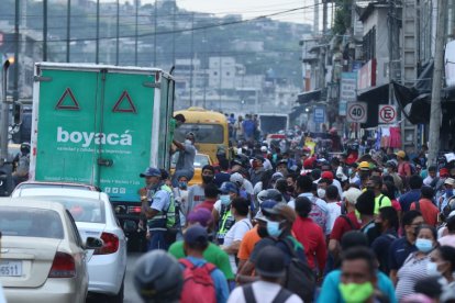 Cynthia Viteri se pronunció sobre el paro de transporte.