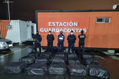 La droga fue incautada al norte de Guayaquil, en la ciudadela La Alborada.
