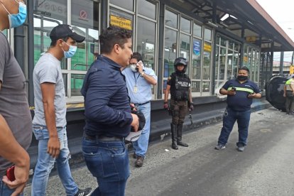 Hace unos meses, el fiscal sufrió un accidente de tránsito.