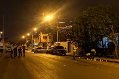 El hecho se registró este martes por la noche.