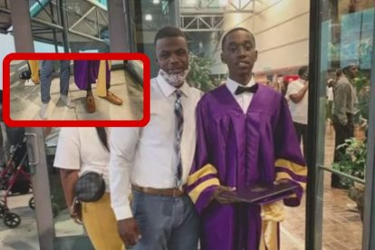 Maestro le dio sus zapatos a su alumno para que asista a ceremonia de graduación