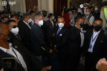 El presidente Lasso, la semana pasada, visitó la Gobernación del Guayas y a su nuevo gobernador, Vicente Taiano.