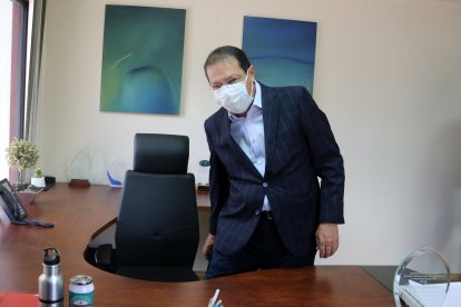 El vicealcalde Santiago Guarderas habló sobre la situación del Municipio.