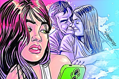 Amante descubrió que no era la única en la vida de su 'querido'.