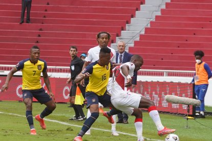 Ecuador tuvo una mala presentación ante Perú.