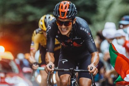 Richard Carapaz impuso su clase en Suiza y se llevó el primer lugar en la quinta etapa.