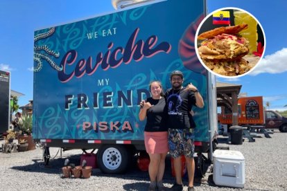 Desde el 5 de marzo de 2021, los hawaianos pueden saborear la 'jama' ecuatoriana gracias a los esposos Alvarado Lincoln.