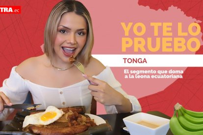 La tonga es un plato originario de la provincia de Manabí. Las hojas de plátano verde servían para transportar la comida de los campesinos.