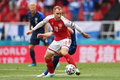 Christian Eriksen jugador de Dinamarca