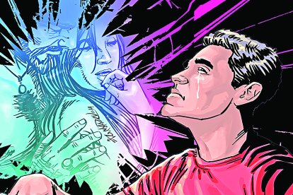 Lo engañó con el mejor amigo.