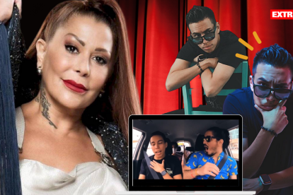 Álex se mostró contento con el comentario de la artista mexicana en Instagram.