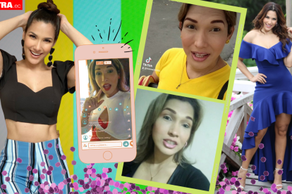 La joven asegura que no se está colgando de la fama de la presentadora y que todo se generó por las redes sociales.