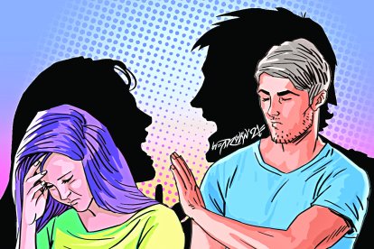 Esposo no quiere ir a ganarse el pan.