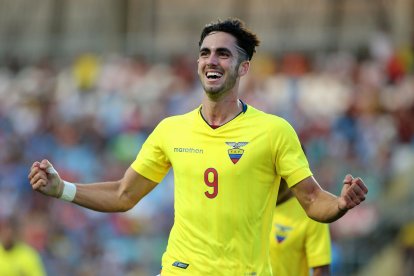 Leonardo Campana se consagró en 2019, como el goleador del Sudamericano Sub 20 de Chile, al marcar 6 goles con Ecuador.