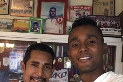 Los Martínez, Alonso y Fidel, amor de padre y fútbol.