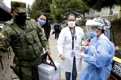 Los militares apoyarán en la logística de los puntos de vacunación de la ciudad.