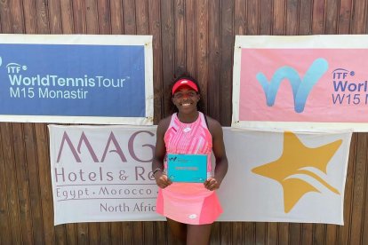 Mell Reasco estuvo brillante en el torneo de Túnez.