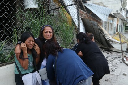 Los familiares estaban emocionalmente destrozados.
