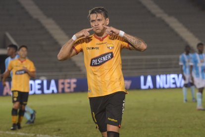 Carlos Garcés hizo el gol de la victoria de Barcelona.