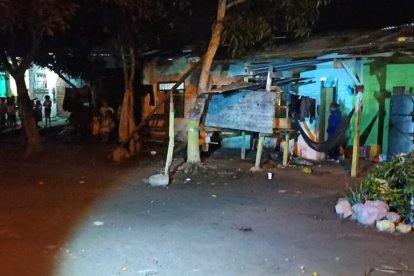 En el sector Las Lomas se perpetró el asesinato de Rodolfo Oswaldo Villamar Zea.