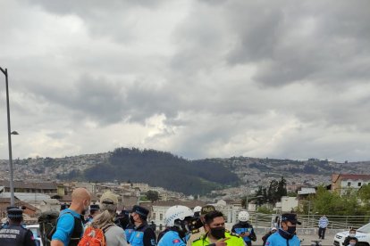 Dos turistas fueron asaltados por unos sujetos en el Centro Histórico.