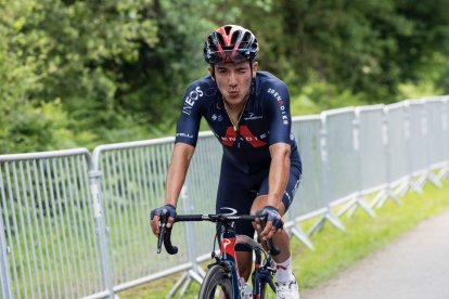 La Locomotora del Carchi tomó ventaja en la lucha por ganar el Tour de Francia. Cuenta con el apoyo de su equipo, Ineos Grenadiers.