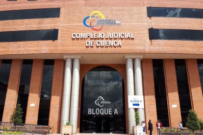 El juzgado donde se llevó a cabo la audiencia.