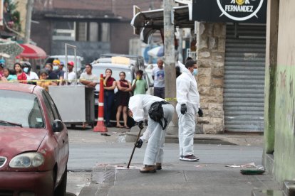 En el sitio los policías hallaron 11 indicios balísticos.