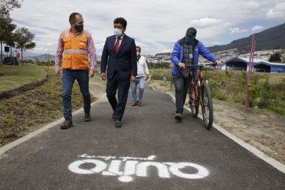 Yunda cumplió agenda como alcalde, luego de ser notificado de la ratificación de su remoción del cargo.