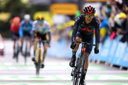 Richard Carapaz se presenta como el principal rival del líder del Tour, Tadej Pogacar.