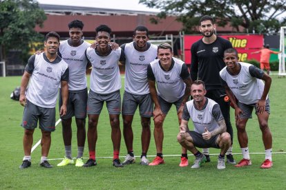 Damián Díaz se integró al trabajo de Barcelona pensando en el Clásico.