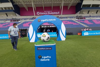 El estadio Banco Guayaquil ya ha sido utilizado en la LigaPro por los rayados y además recibió un juego amistoso de la Tri. Ahora tendrá su estreno internacional.
