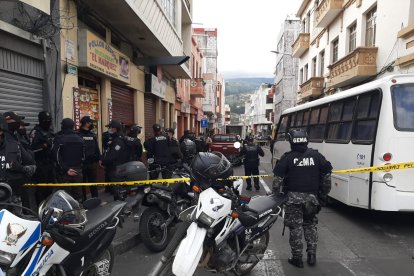 Los operativos se desarrollaron en dos cantones de la provincia de Tungurahua.