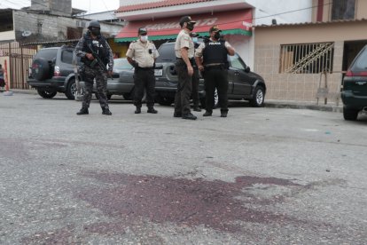 El múltiple asesinado se registró en el sur de Guayaquil, específicamente en la Floresta 1.