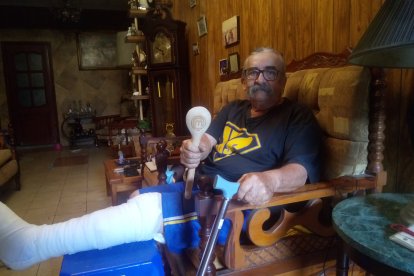 Una fotografía después del accidente del cocinero.