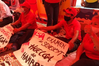 A la protesta se unieron representantes de varios cantones de la provincia, como Salitre, Milagro, Yaguachi, entre otros.