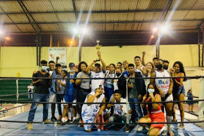 La escuela de boxeo de Durán sumó 10 medallas de oro, en el torneo Mis primeros guantes.