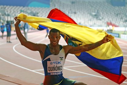 El atleta ecuatoriano recibió una sanción de 12 meses, pero espera una suspensión cautelar del castigo para participar en los Juegos Olímpicos.