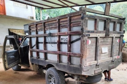 Aníbal Aponte quedó sin vida dentro del carro en el que viajaba.