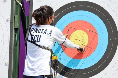 Adriana Espinoza de los Monteros se ubicó en el puesto 62 con un score de 606.