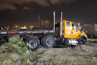 En este carro pretendía viajar Luis Rodríguez desde Manabí hacia Guayaquil.