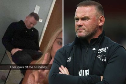 Wayne Rooney fue exhibido con algunas fotografías, tras una fiesta que tuvo con varias mujeres.