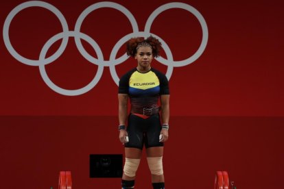 Angie tiene 20 años y estos son sus primeros Olímpicos.