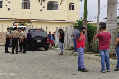 El lugar del suceso.