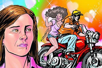 Compró la mota para andar con su amante.