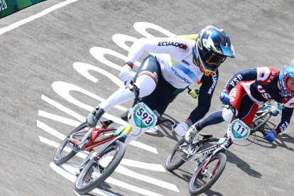 Alfredo Campo ratificó en los Juegos Olímpicos de Tokio que es uno de los mejores bicicrosistas a nivel mundial.