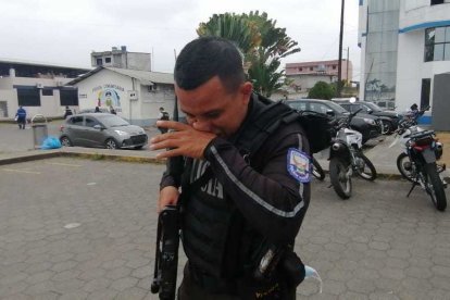 Alexander Atarihuana recordó que un día antes de la agresión habló con el agente Mero.