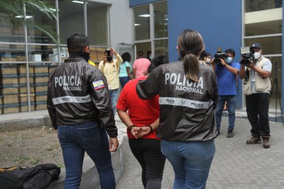 a mujer, de 31 años, fue capturada la madrugad del viernes en su domicilio.